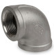 Smith Cooper Cast 150# Stainless Steel 3/8 in. 90° Elbow Fitting - Threaded