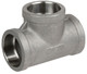 Smith Cooper Cast 150# Stainless Steel 3 in. Tee Fitting - Socket Weld