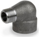 Smith Cooper 3000# Forged Carbon Steel 1 1/2 in. 90° Street Elbow Fitting - Threaded