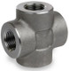 Smith Cooper 3000# Forged Carbon Steel 1 1/4 in. Cross Pipe Fitting - Threaded
