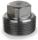 Smith Cooper 3000# Forged Carbon Steel 1 1/2 in. Square Head Plug Fitting - Threaded