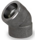 Smith Cooper 3000# Forged Carbon Steel 1 in. 45° Elbow Fitting - Socket Weld