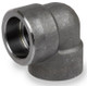 Smith Cooper 3000# Forged Carbon Steel 1/2 in. 90° Elbow Fitting - Socket Weld - Fig. 52E 3
