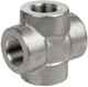 Smith Cooper 3000# Forged 316 Stainless Steel 1 1/4 in. Cross Fitting - Threaded