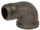 Smith Cooper 150# Black Malleable Iron 1 in. 90° Street Elbow Pipe Fittings - Threaded