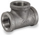 Smith Cooper 150# Black Malleable Iron 3 in. Tee Pipe Fittings - Threaded