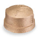 Smith Cooper 125# Bronze Lead-Free 2 1/2 in. Cap Fitting - Threaded