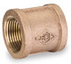 Smith Cooper 125# Bronze Lead Free 1 in. Coupling Fitting - Threaded