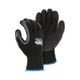 Majestic Polar Penguin Black Terry Lined ANSI Winter/Freezer Gloves, Pack of 12 Pairs