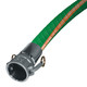 Continental ContiTech Fabchem 1 in. 200 PSI Chemical Transfer Hose w/ Stainless C x C Ends