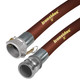 Kuriyama Ironsides 3 in. 150 PSI PVC Layflat Water Discharge Hose Assemblies w/ C x E Ends