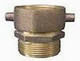 1 1/2 in. FNPSH x 1 1/2 in. MNST Brass Pinlug Swivel Adapters