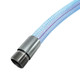 Kuriyama Clearbraid K3150 RF Standard Wall PVC Hose Stainless Male NPT Ends