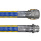 Tift Compoflex Composite PGL 2 in. Biodiesel Hose Assemblies w/ Female Coupler x Male Adapter Ends