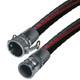 Gates Fuel Master™ 150SD MegaFlex 3 in. Transfer Hose Assembly w/ Female Coupler x Male Adapter Ends