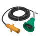Civacon Green Thermistor Plug, Straight Cord, and Yellow Break-Away Plug w/ 2 J Slot & 8 Contact Pins