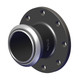 Dixon Fig. 206 4 in. One-Piece Flange x Male Hammer Union Adapter