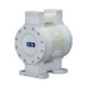 Graco ChemSafe 1590 1 1/2 in. NPT UHMWPE Air Diaphragm Pump w/ EPDM Overmold Diaphragms, PTFE Balls & UHMWPE Seats