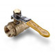 Morrison Bros. 691A Series 3/8 in. NPT Spring Loaded Brass Deadman Ball Valve