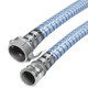 Kuriyama Polyspring Series K7160 2 in. Standard Wall PVC Vacuum/Transfer Hose  w/ Stainless C x E Ends