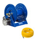 Coxreels 1125 Series Large Capacity 12V Electric Rewind Spray Hose Reel - Reel & Hose - 3/8 in. x 400 ft.