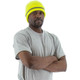 Majestic ANSI High Visibility Yellow Beanie w/ Reflective Striping