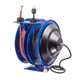 Coxreels C Series Spring Driven Air/Electric Dual Purpose Hose Reel - 3/8 in. x 50 ft. - 16 AWG - 13 Amp