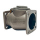 Dixon Classic 3000 Series 3 in. Square TTMA Flange Aluminum Swing Check Valve w/ Flapper Return Springs