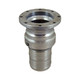 JME 4 in. TTMA Flange x Straight Shank Female Swivel