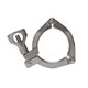 JME SS13MHM-3P Series 1 to 1-1/2" 3 Piece Heavy Duty Clamp, 304 Stainless