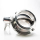 JME SSBFV Series 316 SS Multi-Position Butterfly Valve, w/EPDM Seals, SS Disc, Clamp Style