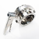 JME SSBFV Series 316 SS Multi-Position Butterfly Valve, w/EPDM Seals, SS Disc, Clamp Style
