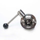 JME SSBFVF Series 316 SS 4-Position Butterfly Valve, w/EPDM  Seals, SS Disc, Clamp Style