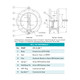 Titan Flow Control CV 41-DI Ductile Iron Dual Disc Wafer Type Check Valve w/ Viton Seat & SS Disc - ANSI Class 150