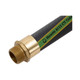 Hewitt 4113CT 2 in. Cold Temperature Aviation Fueling Hose w/ Male NPT Ends