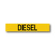 Marking Services Series MS-900 Self-Adhesive Pipe Marker "DIESEL", Yellow