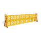 Vestil MSB-138 Mobile Safety Barrier