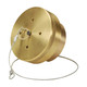 Dixon Cryogenic Brass LNG Coupling w/ FNPT Thread/Cap & Retaining Cable