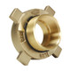 Dixon 3 in. FNPT Brass LNG Coupling w/ Hose End