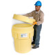 UltraTech 0580 Overpack Salvage Drums, 95 Gallons, Yellow