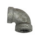 Service Metal Series SG90 Series 150 Galvanized Malleable Iron 1/2 in. 90° Elbows