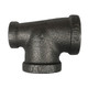 Service Metal Series SBRT Class 150 Black Malleable Iron 2 in. x 3/4 in. x 3/4 in. Reducing Tees