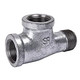 Service Metal Series SGTSTR Class 150 Galvanized Malleable Iron 3/4 in. Service Tees