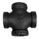 Service Metal Series SBCRS Class 150 Black Malleable Iron 3/4 in. Cross