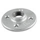 Service Metal Series SGFF Class 150 Galvanized Malleable Iron 1-1/2 in. Floor Flange