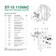 Scully 31340 O-Ring Cover Seal for ST-15 115V AC Single Point Thermister Controller