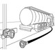 Todo-Gas NGX Series 3 in. NPT Breakaway Coupling w/Viton 90 Shore Seal