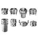 Kuriyama 10 in. Die Cast Aluminum Quick Couplings