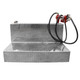 RDS 95 Gallon Aluminum L-Shaped DOT Certified Tank with 15 GPM Transfer Pump