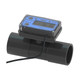 GPI TM Series 1 in. Spigot Electronic Water Flow Meter w/ LCD Display, Pulse Output